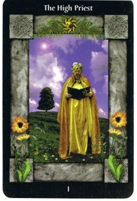 Picture of the High Priest Card