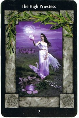 Picture of the High Priestess Card