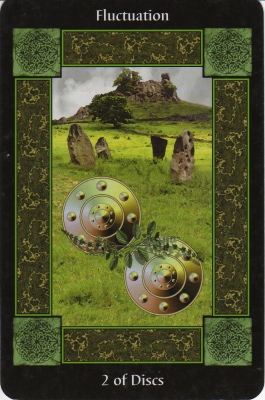 Picture of the 2 of disks Card