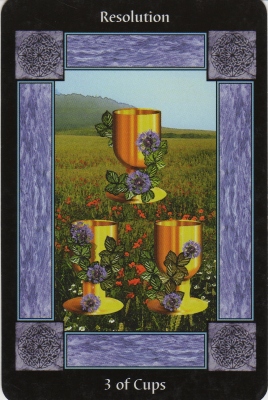 Picture of the 3 of Cups Card