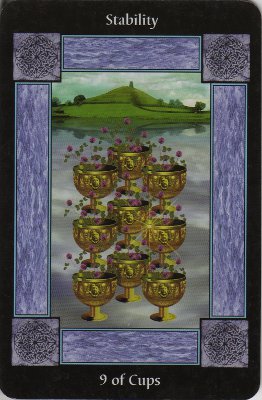 Picture of the 9 of Cups Card