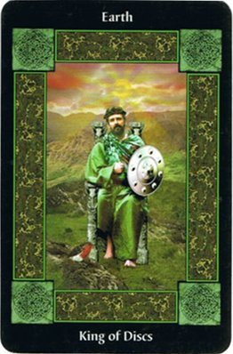 Picture of the King of Disks Card