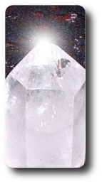 Picture of a crystal used in healing